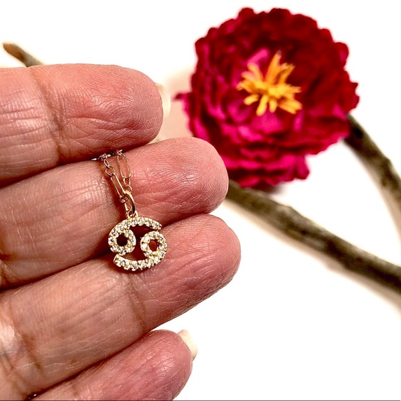 Cancer Necklace, Constellation, Zodiac, Astrology - Picture 2 of 7